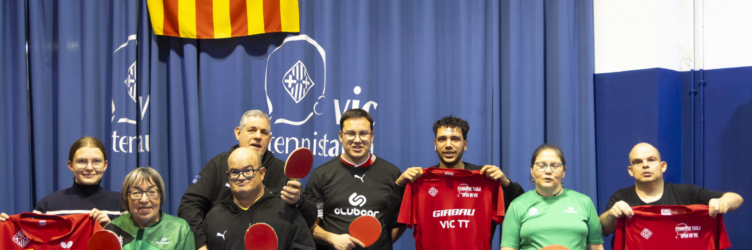 GIRBAU VIC TT FUNDACIÓ SANT TOMÀS Temporada 2025-26 Esportistes GRUP CAR  Fund. Sant Tomàs Vic