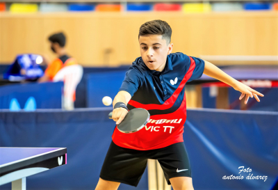 Biel Rodriguez, campió infantil 36 Open de Vic. Foto Antonio Alvarez