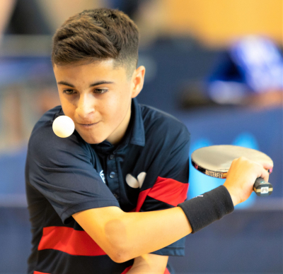 Biel Rodriguez, campió infantil 36 Open de Vic. Foto David Fajula