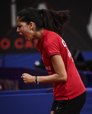 Camila Moscoso, campiona d'Espanya juvenil. Foto RFETM