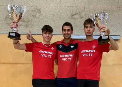 Edgar Venegas i Biel Gimeno, campió i subcampió del Catalunya comarques amb Sergi Molist
