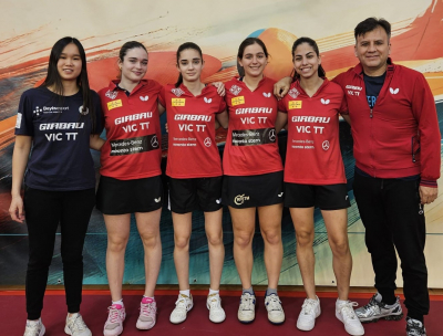 Jugadores del Girbau Vic TT que jugaran el Sapain masters