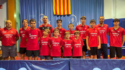 Equips de 1a,3a i 4a divisió territorial del Girbau Vic TT