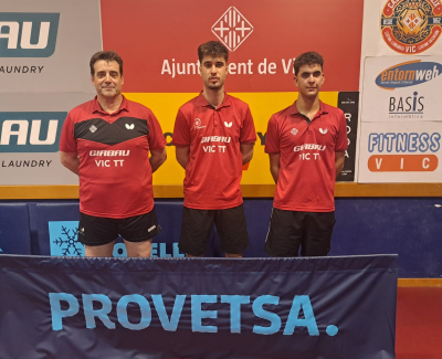 Important triomf a la 2a Divisió estatal del Girbau Vic TT- 4-3 contra CTT Sallent