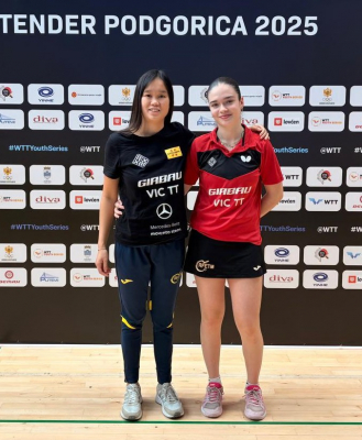 Martina Sans i Noa Muñoz, a Podgorica (Montenegro)