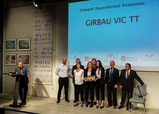 El Girbau Vic TT, club més distingit a la Nit del TT Català