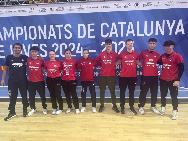 El Girbau Vic TT or i bronze per equips cadet femení i sub21 masculí, al Campionat de Catalunya