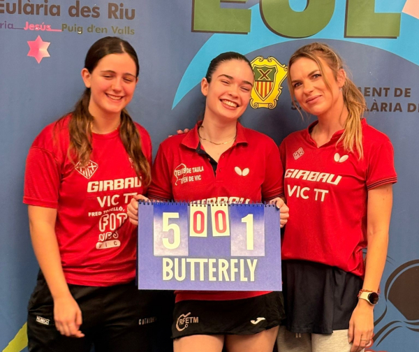 El Girbau Vic TT celebrant la victòria a Eivissa