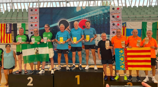Pere Ausió, campió en +65