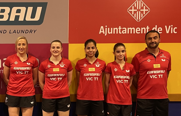 Equip Girbau Vic TT Darrera participació a la comp Europea de clubs