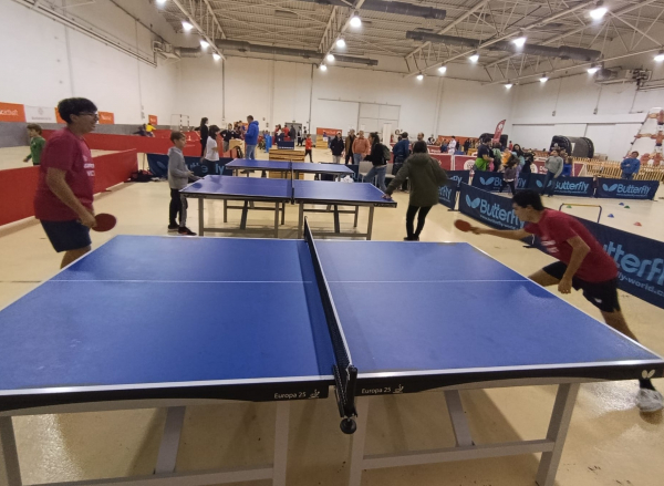 Espai de Tennis Taula al Parc Esportiu de Nadal de Vic