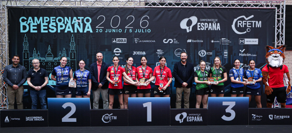 Podi GIRBAU VIC TT, campió d'Espanya juvenil a Saragossa. Foto RFETM