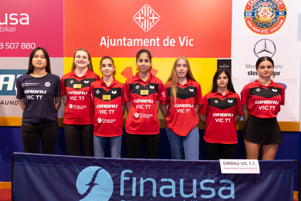 Representants Equips estatals femenins Girbau Vic TT
