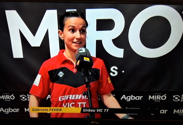 Gabriela Feher entrevistada per Esport 3