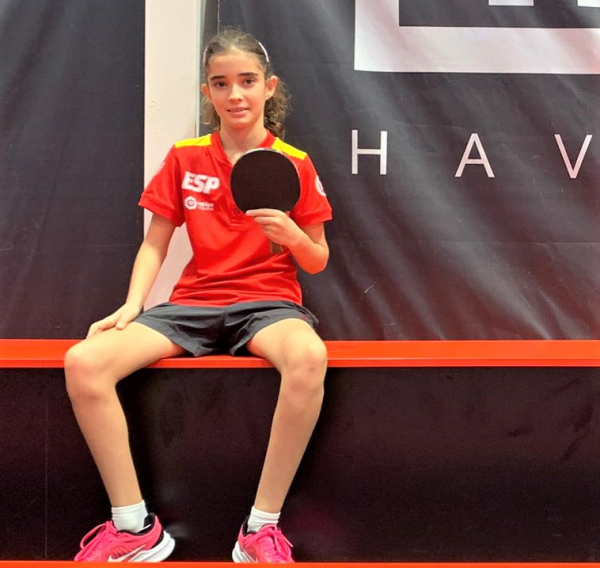 Irina Gimeno, campiona de la ETTU Hopes Selection Camp a Havirov, Txèquia