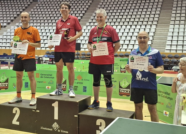 Jordi Tor, campió de veterans, al Ciutat de Girona