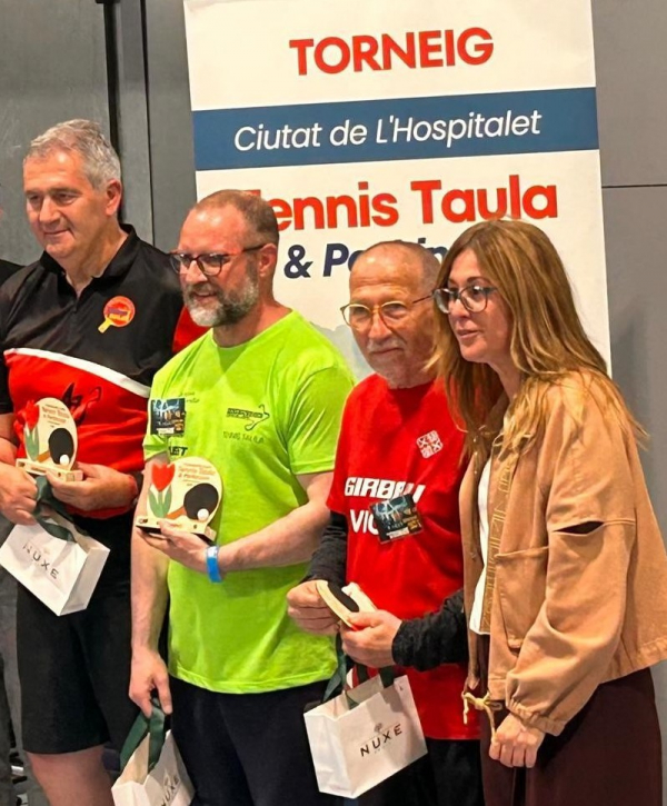 Josep Pratdesaba del Girbau Vic TT, finalista al Torneig de l'Hospitalet