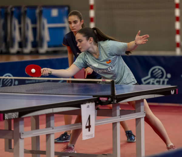 IRINA GIMENO i MARTINA SANS, campiones de Catalunya de dobles