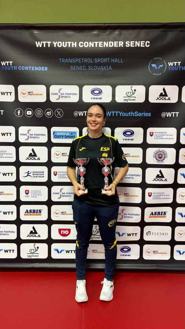 Martina Sans, doble bronze a Eslovàquia
