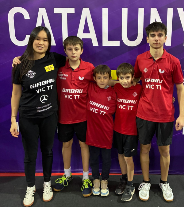 Esportistes del Girbau Vic TT a l'Open Cataluinya