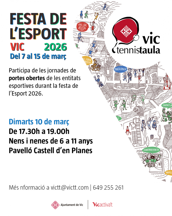 Cartell Ajuntament de Vic