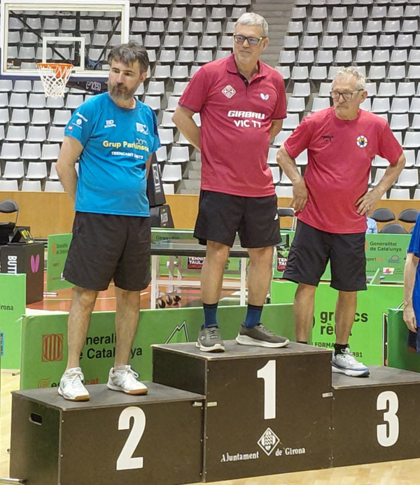 Xavier Dalmau, campió Open Párkinson, al Ciutat de Girona