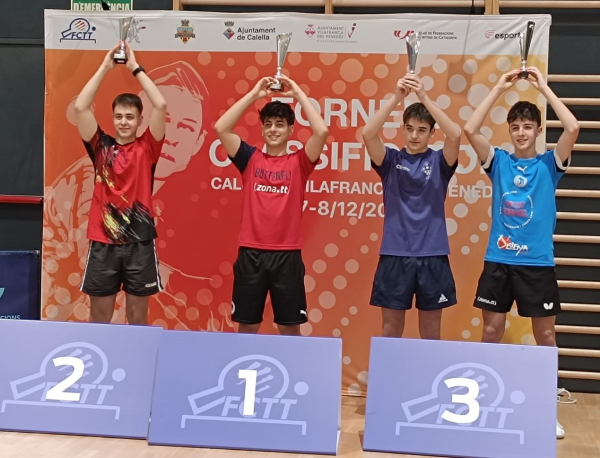 Àlex Moreno (Girbau Vic TT), subcampió juvenil del Zonal