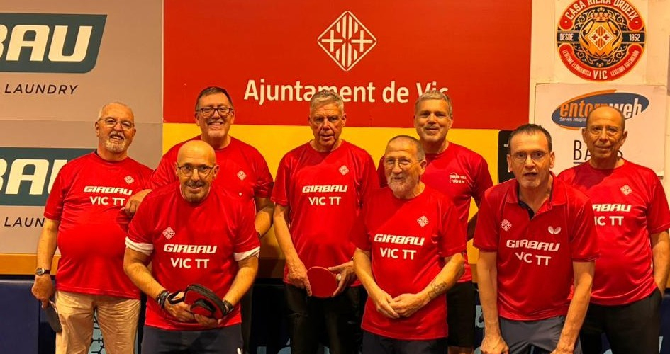 GIRBAU VIC TT GRUP PARKINSON Temporada 2025-26 Esportistes Grup de competició Parkinson